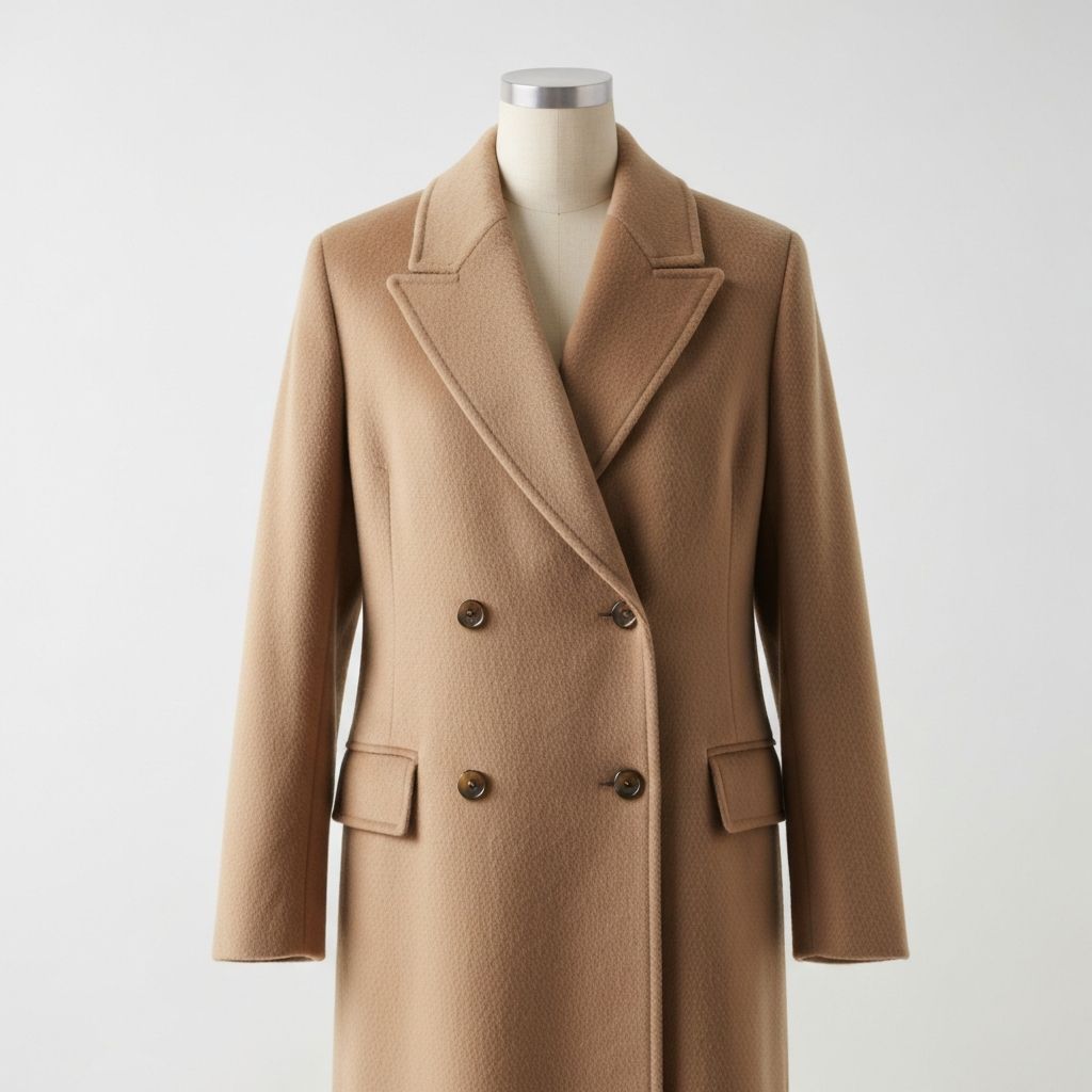 & Other Stories Double-Breasted Wool Coat