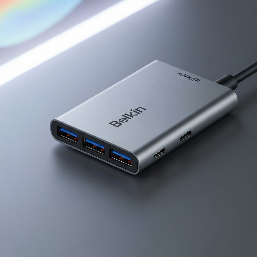 Belkin vs Anker USB-C Hub - MacBook Accessories