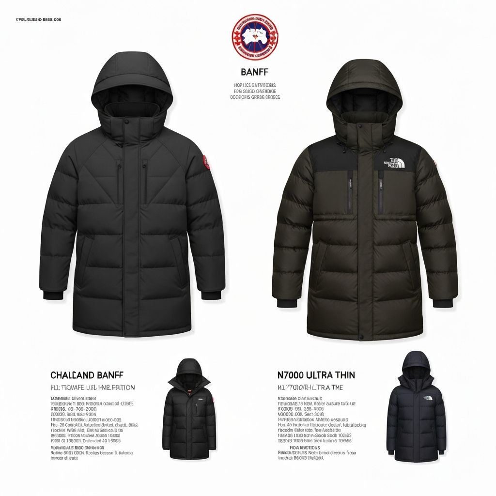 Canada Goose vs North Face - Winter Coat Comparison