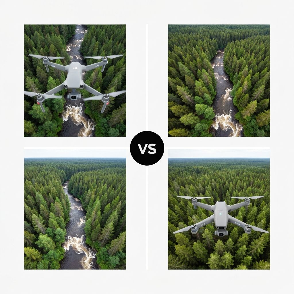 DJI and Autel drones