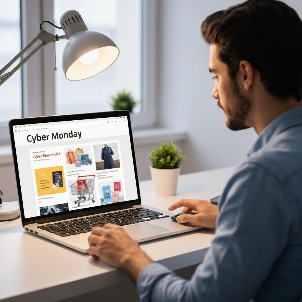Cyber Monday online shopping