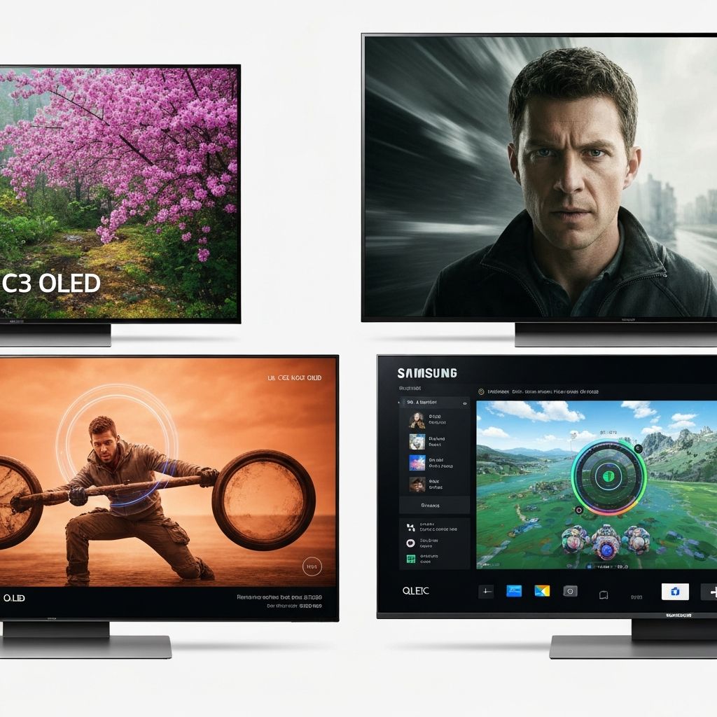 LG C3 OLED vs Samsung QN90C QLED TV