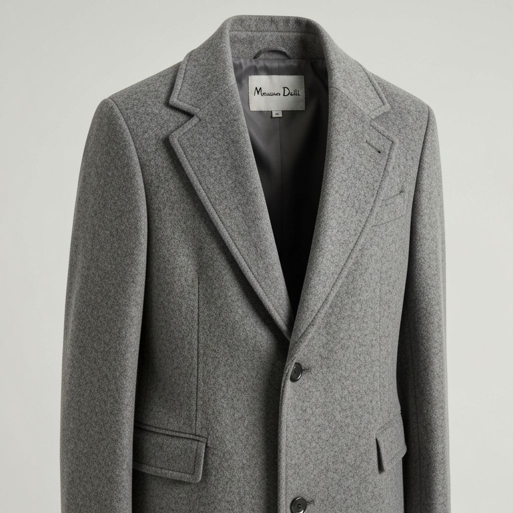Massimo Dutti Handmade Wool Coat