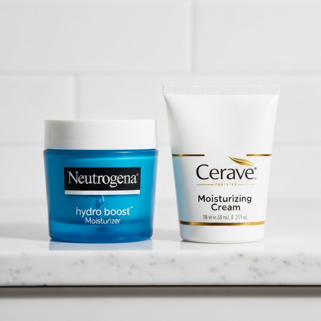 Neutrogena Hydro Boost vs CeraVe - Moisturizer Battle