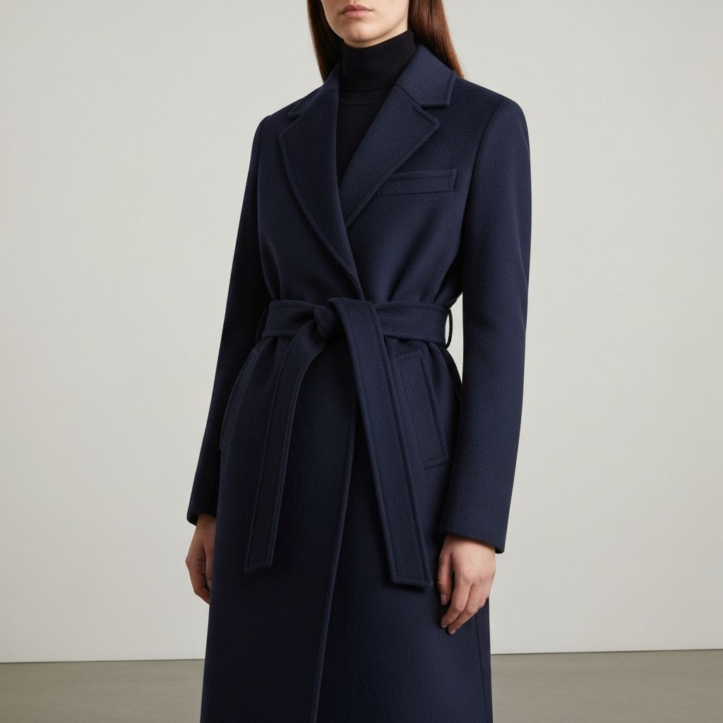 Reiss Finley Wool Belted Coat