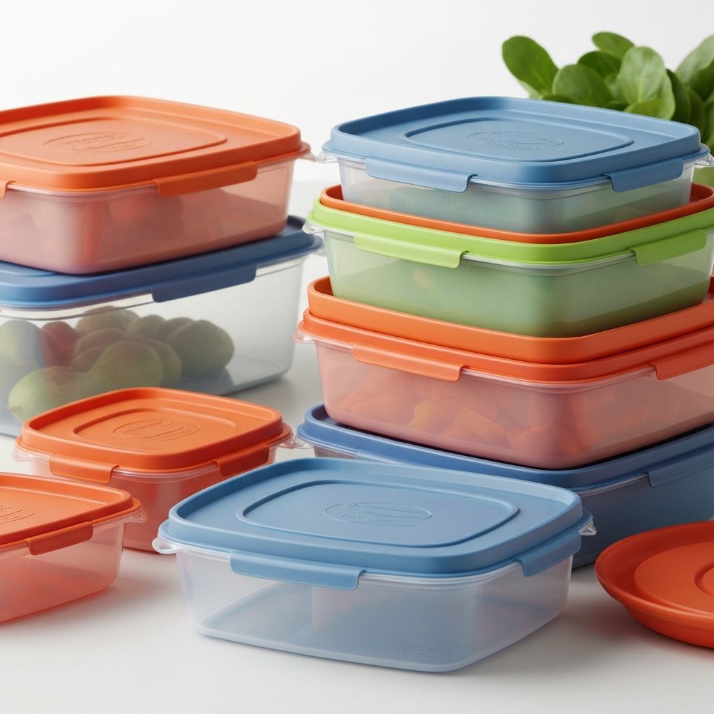 Rubbermaid vs Tupperware Food Storage