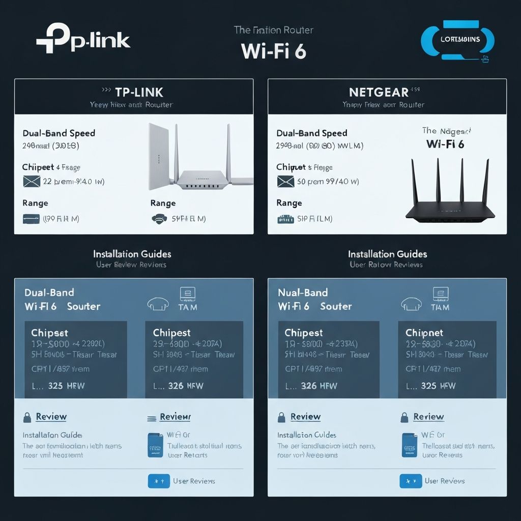 TP-Link and Netgear routers