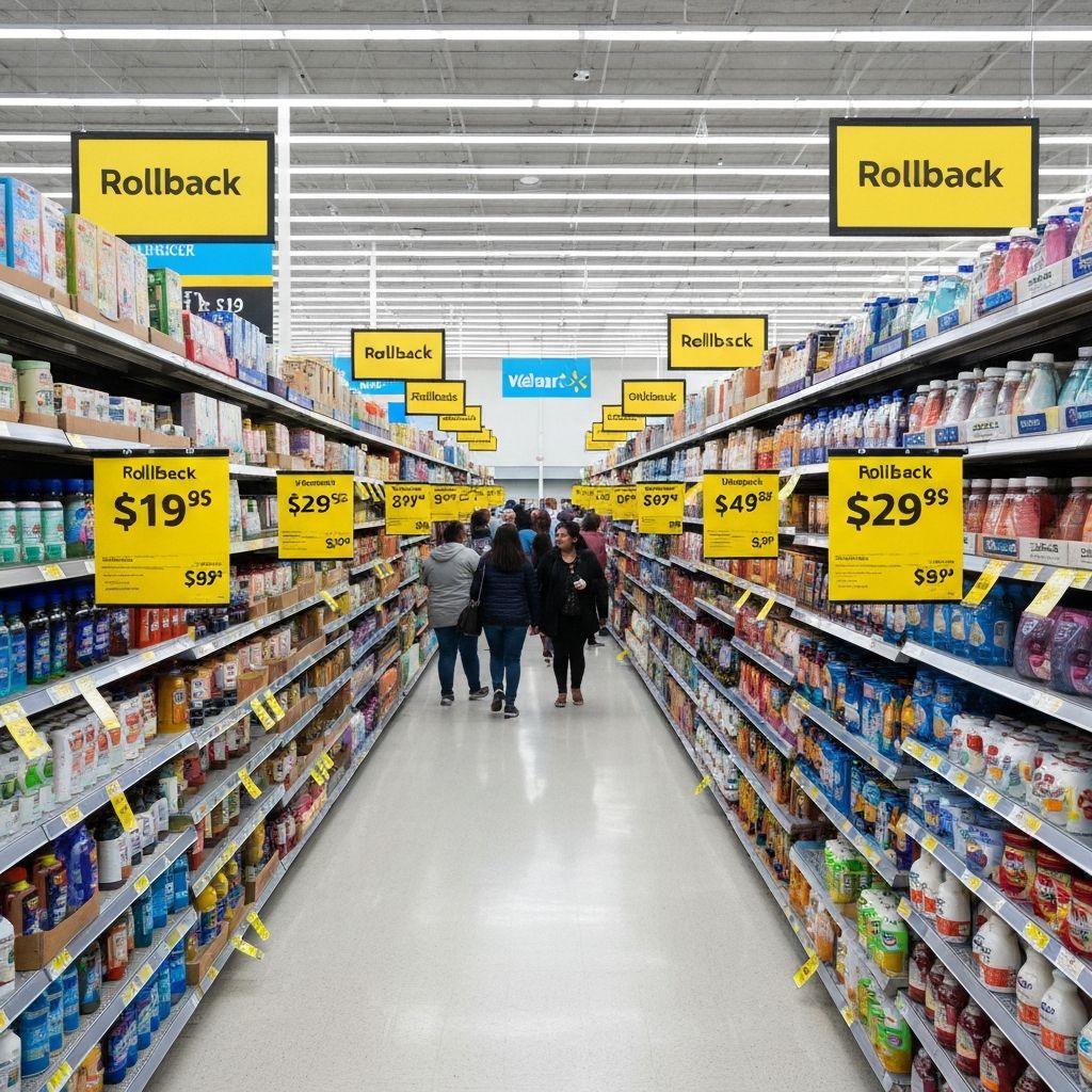 Walmart rollback savings